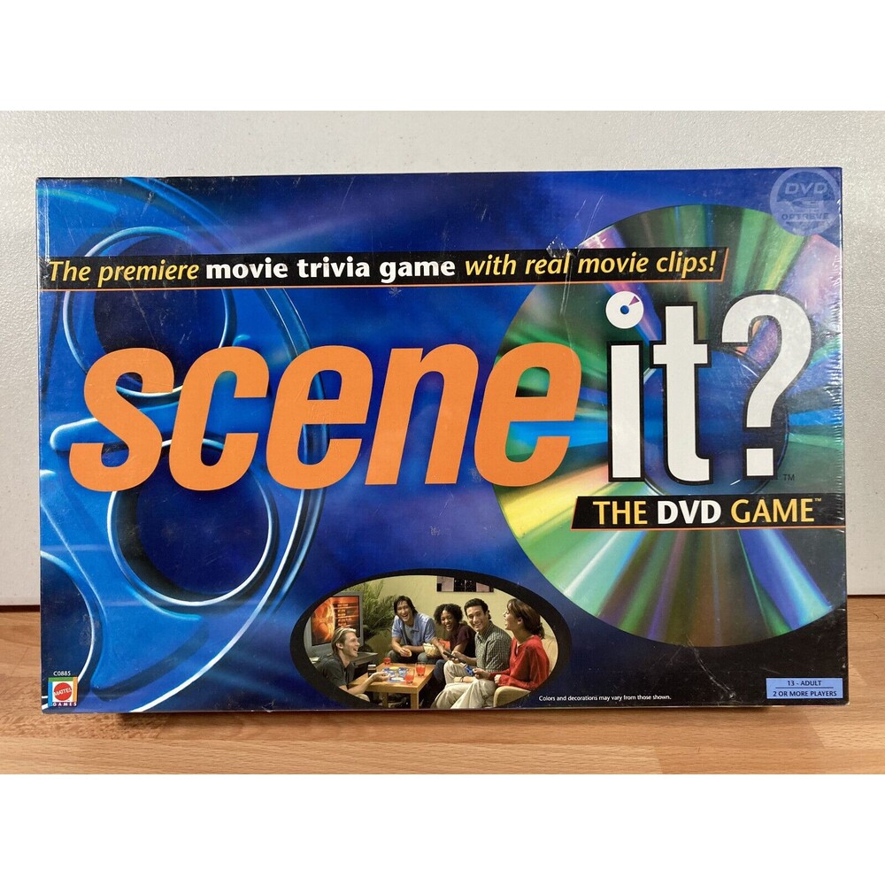 Scene It? DVD Game • Premiere Movie Trivia Edition • Board Game • Mattel • 2003